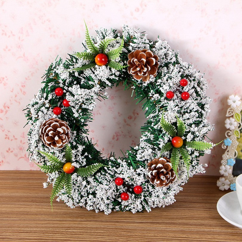 Simulation Christmas Tree Decoration Wedding Celebration Wreath